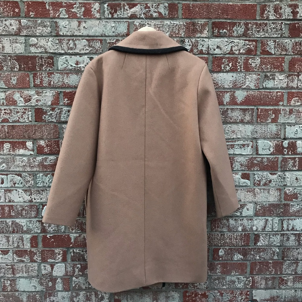 SOLD Kate Spade Saturday Walnut Oversized Coat - Picture 5 of 8